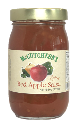 Spicy Red Apple Salsa